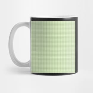 Corn Gingham by Suzy Hager    Corn Collection     Corn Silk & Green Shades Mug